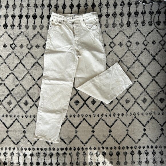 Pistola Cassie Crop Super High Rise Straight Crop - Picture 1 of 6